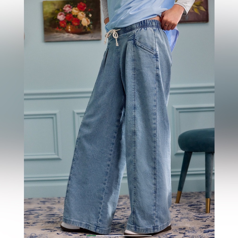🩵⛅️ Aerie Daydream Denim Stretch Trouser ⛅️🩵